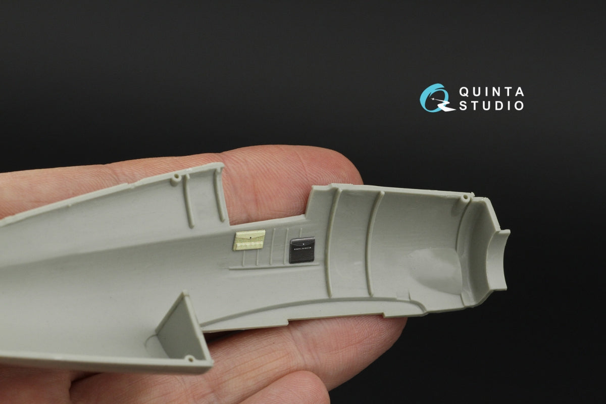 Quinta Studio QD48627 FM-2 Wildcat 3D-Printed &amp; coloured Interior on decal paper (Hobby Boss) 1/48