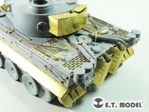 E.T. Model E35-249 WWII German TIGER I “Tunisian Initial” Basic (For DRAGON Smart Kit) 1/35 – imagen 5