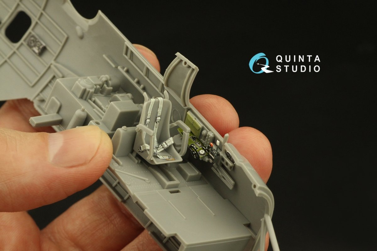 Quinta Studio QD48385 TBM-3 Avenger 3D-Printed &amp;amp; coloured Interior on decal paper (Accurate miniatures/Academy) 1/48 – imagen 7