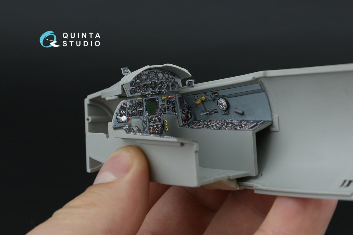 Quinta Studio QD32247 F-104C 3D-Printed &amp;amp; coloured Interior on decal paper (Italeri) 1/32 – imagen 10