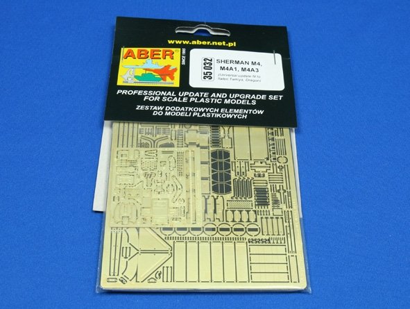 Aber 35032 Sherman M4, M4A1, M4A3 (TAM,ITA,DRA) 1/35 – immagine 3