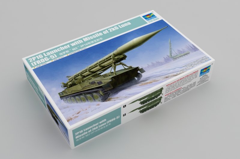 Trumpeter 09545 2P16 Launcher with Missile of 2k6 Luna (FROG-5) 1/35 – imagen 2