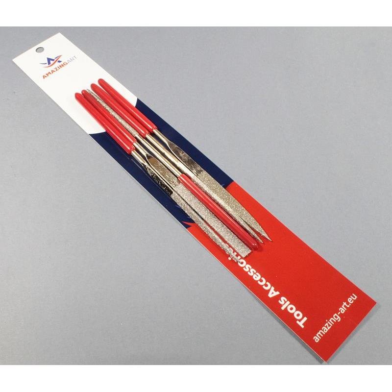 Amazing Art 15412 Set of 5 Diamond Files