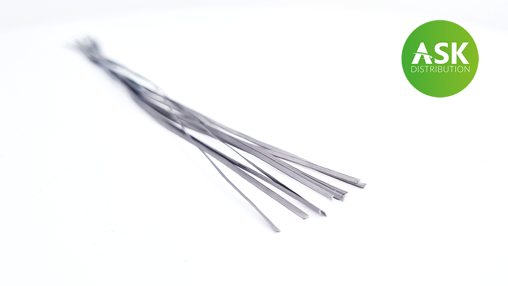 ASK T0076 Lead Wire - Flat 0.2 x 1.0 x 140 mm (10 pcs)
