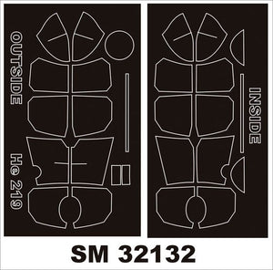 Montex SM32132 Heinkel He 219A-2/5/7 UHU REVELL