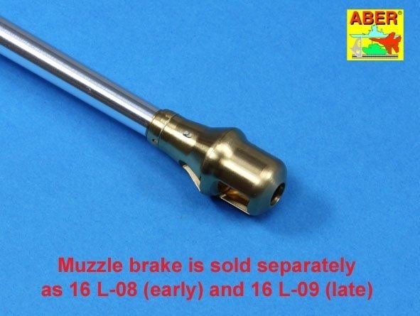 Aber 16L-12 Lufa 88 mm KwK 43/3 L/71 do Tiger B Serien-Turm / 88 mm KwK 43/3 L/71 (Late model) Tiger B Serien-Turm late 1/16 – immagine 6