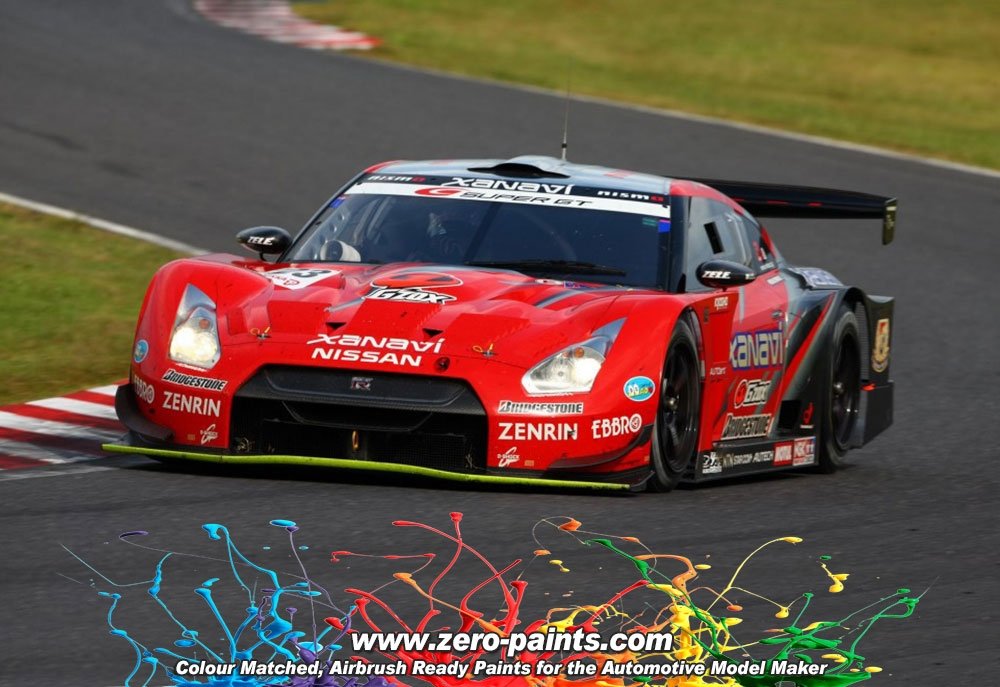 Zero Paints ZP-1115 Xanavi/Motul Nismo GT-R (R35) Red/Met Black Paint Set 2x30ml – zdjęcie 2