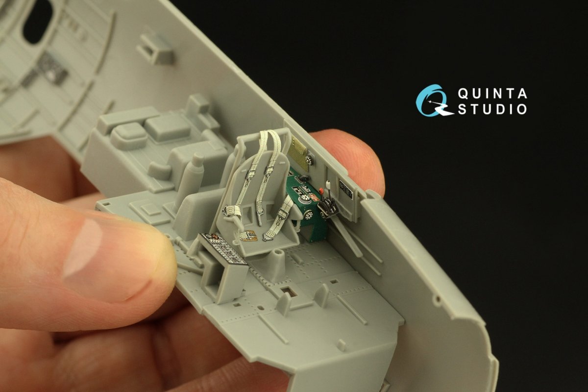Quinta Studio QD48351 TBF-1C 3D-Printed &amp;amp; coloured Interior on decal paper (Hobby Boss) 1/48 – imagen 11