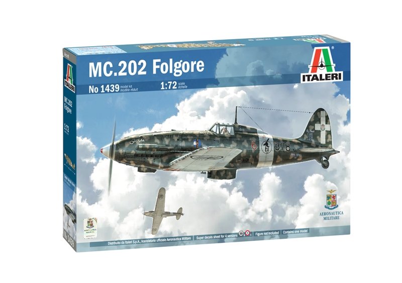 Italeri 1439 MC.202 Folgore 1/72 – zdjęcie 2