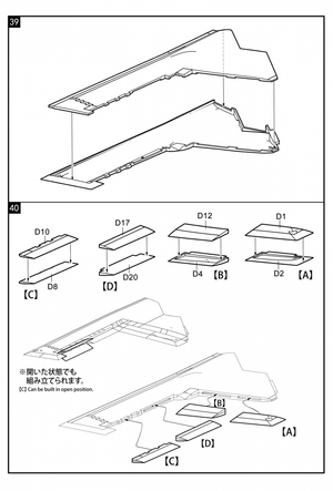 Modelcollect UA72214 USAF B-2A Spirit Stealth Bomber with AGM-158 missile 1/72 – imagen 23