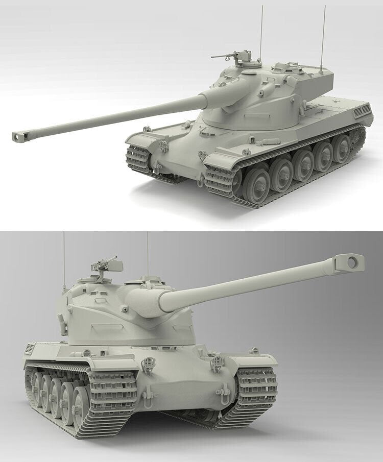 Amusing Hobby 35A049 France AMX-50B Heavy Tank 1/35 – imagen 3