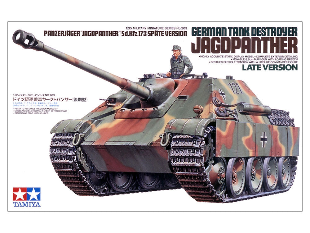 Tamiya 35203 German Tank Destroyer Jagdpanther Late Version 1/35 – Bild 2