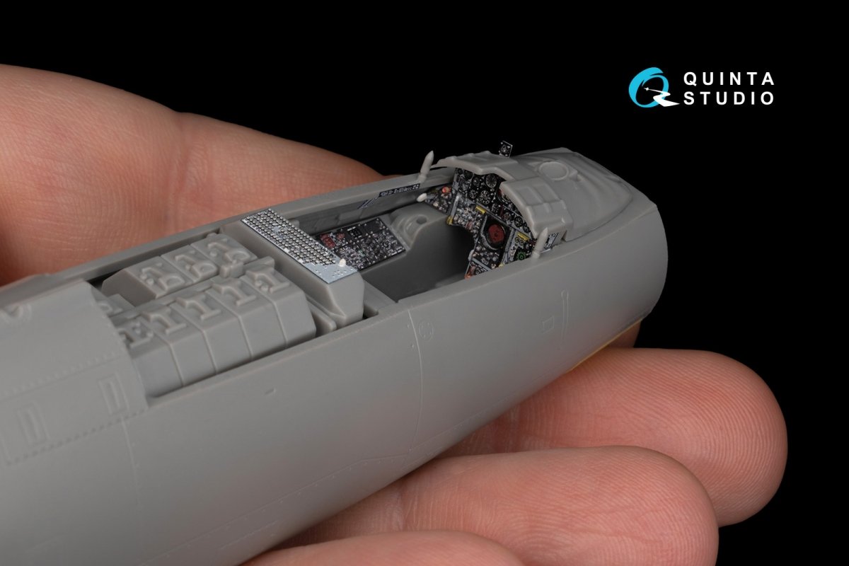 Quinta Studio QD48226 CF-104 Late 3D-Printed &amp;amp; coloured Interior on decal paper ( Kinetic ) 1/48 – imagen 5