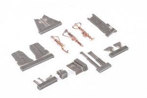 Eduard 648700 F-4B undercarriage legs BRONZE TAMIYA 1/48 – imagen 5