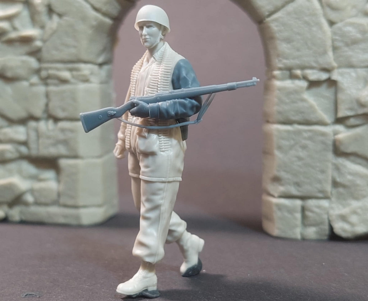 Panzer Art FI35-242 German fallschirmjager on the march 1/35 – zdjęcie 3