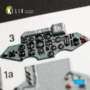 KELIK K72040 SU-27 INTERIOR 3D DECALS FOR TRUMPETER KIT 1/72 – imagen 3