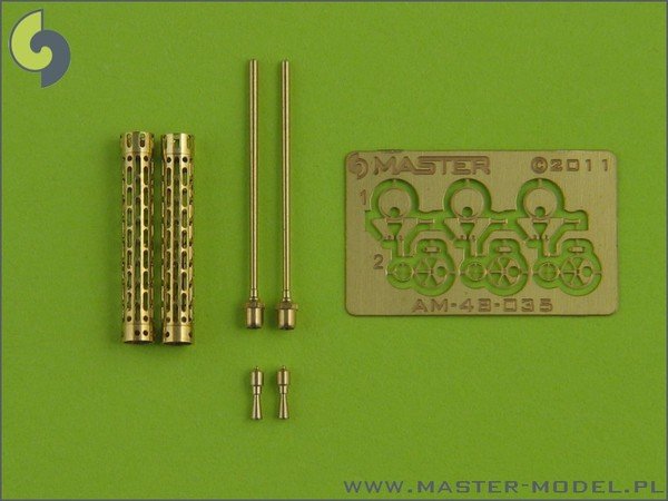 Master AM-48-035 German WW I machine gun Spandau LMG 08/15 (2pcs) 1/48
