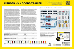 Heller 52331 Starter Kit Citroen Hy + Goods Trailer 1/24 – imagen 4