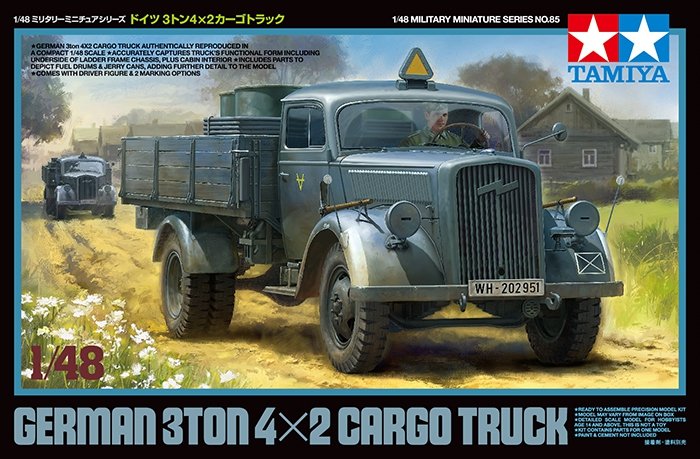 Camion allemand Tamiya 32585 de 3 tonnes