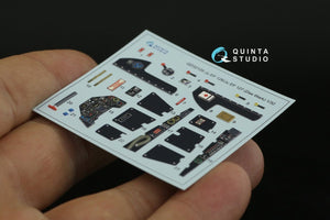 Quinta Studio QD32105 Ju EF 126/EF 127 3D-Printed &amp;amp; coloured Interior on decal paper (Das Werk) 1/32 – Bild 10