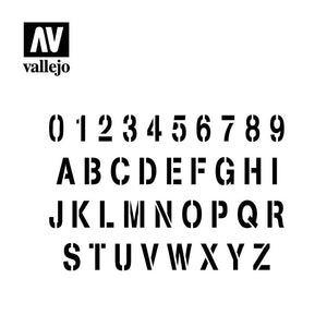 Vallejo ST-LET002 Stamp Font 1/35 – image 2
