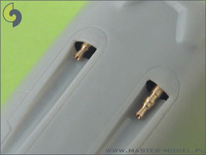 Master AM-48-009 Bf 109 E3 - E9, T armament set (MG 17 tips, MG FF barrels) 1/48 – Bild 2