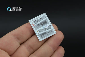 Quinta Studio QD48596 F-15E 3D-Printed &amp;amp; coloured Interior on decal paper (Hasegawa) 1/48 – imagen 2