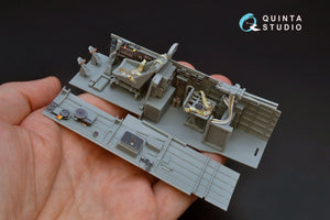 Quinta Studio QD32087 Ju87 D/G 3D-Printed &amp;amp; coloured Interior on decal paper (Trumpeter) 1/32 – imagen 7