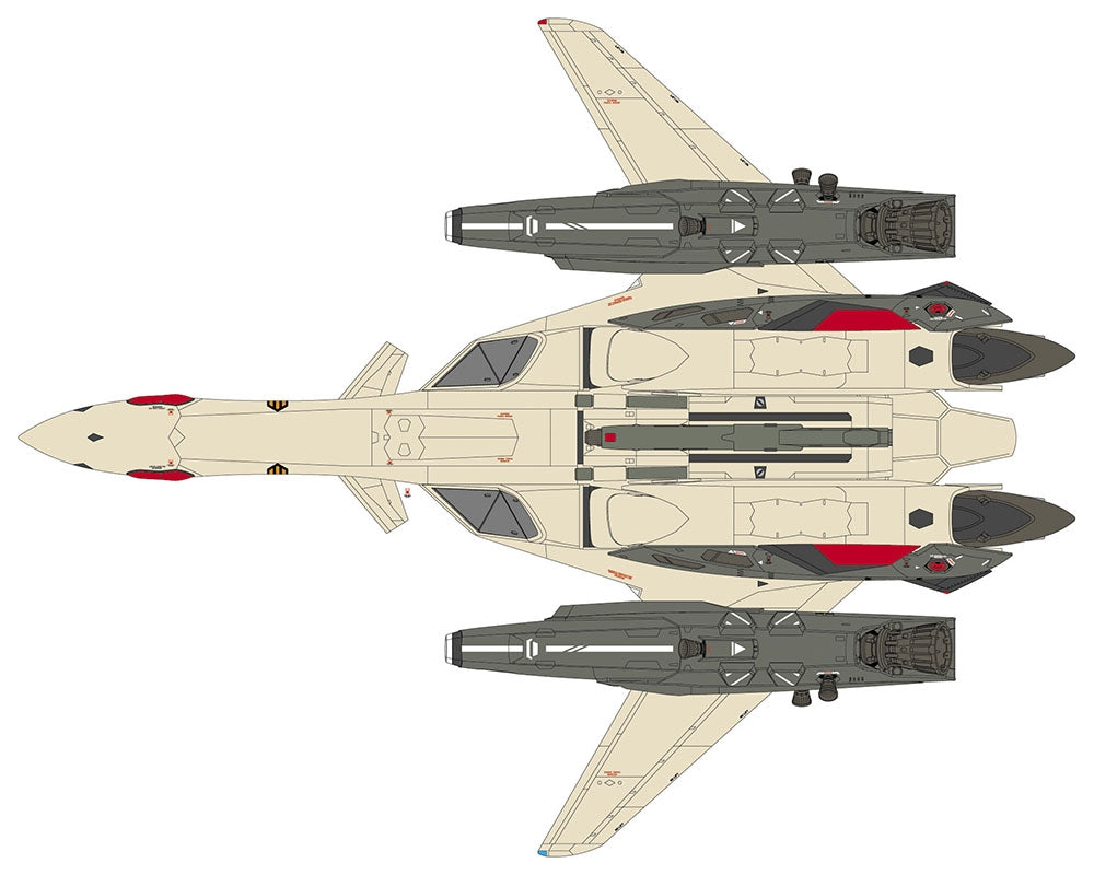 Hasegawa 65836 VF-19EF/A Isamu Special &amp;#39;Macross Frontier&amp;#39; 1/72 – zdjęcie 11