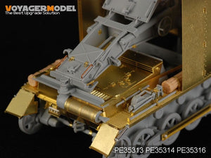 Voyager Model PE35313 WWII German 150mm s.IG.33(Sf) auf Pz.Kpfw.I Ausf.B Basic For DRAGON 6259 1/35 – immagine 3