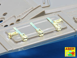 Aber 35A122 Clasps for Russian modern Tanks like T-64;T-72;T-80;T-90 1/35 – imagen 5
