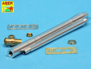 Aber 35L-152 Barrel for German A/T Self Propeled Gun Nashorn with 8,8cm Pak 43/1 L/71 1/35 – immagine 3