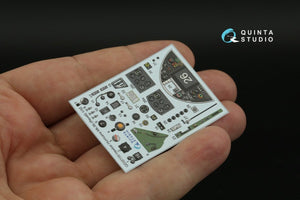 Intérieur imprimé en 3D et coloré sur papier décalcomanie (Revell) pour le Hawker Hurricane Mk.IIb (Quinta Studio QD32139), échelle 1/32 – image 9