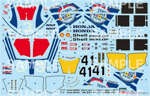 Hasegawa 21717 Honda NSR500 1989 All Japan GP500 1/12 – imagen 7