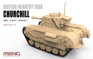 Meng Model WWT-017 World War Toons Churchill British Infantry Tank – imagen 3