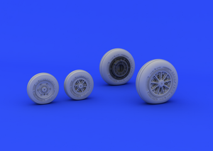 Roues de train d&amp;#39;atterrissage Eduard 648181 F-104 fin 1/48 (Hasegawa) – image 2