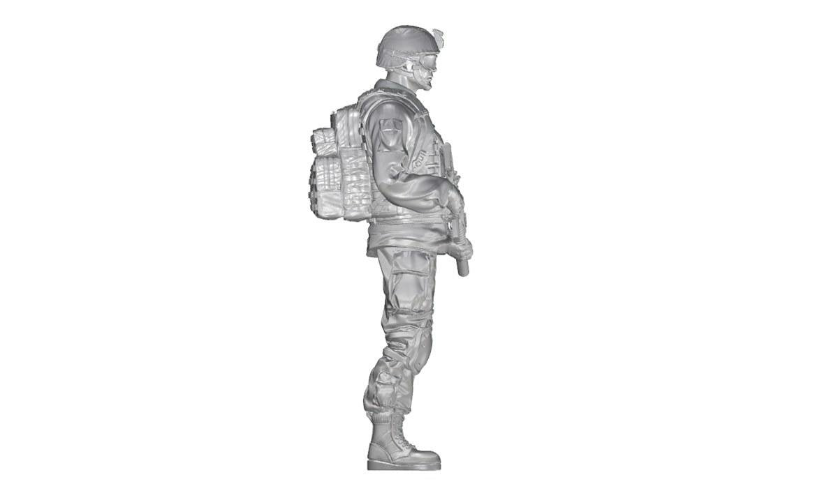 CMK F48333 Commanding Officer (standing), US Army Infantry Squad 2nd Division 1/48 – zdjęcie 3