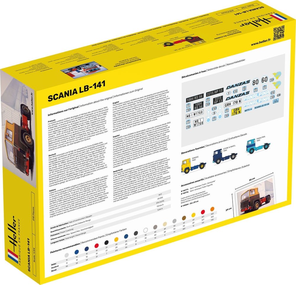 Heller 56773 Starter Kit - Truck LB-141 1/24 – immagine 2