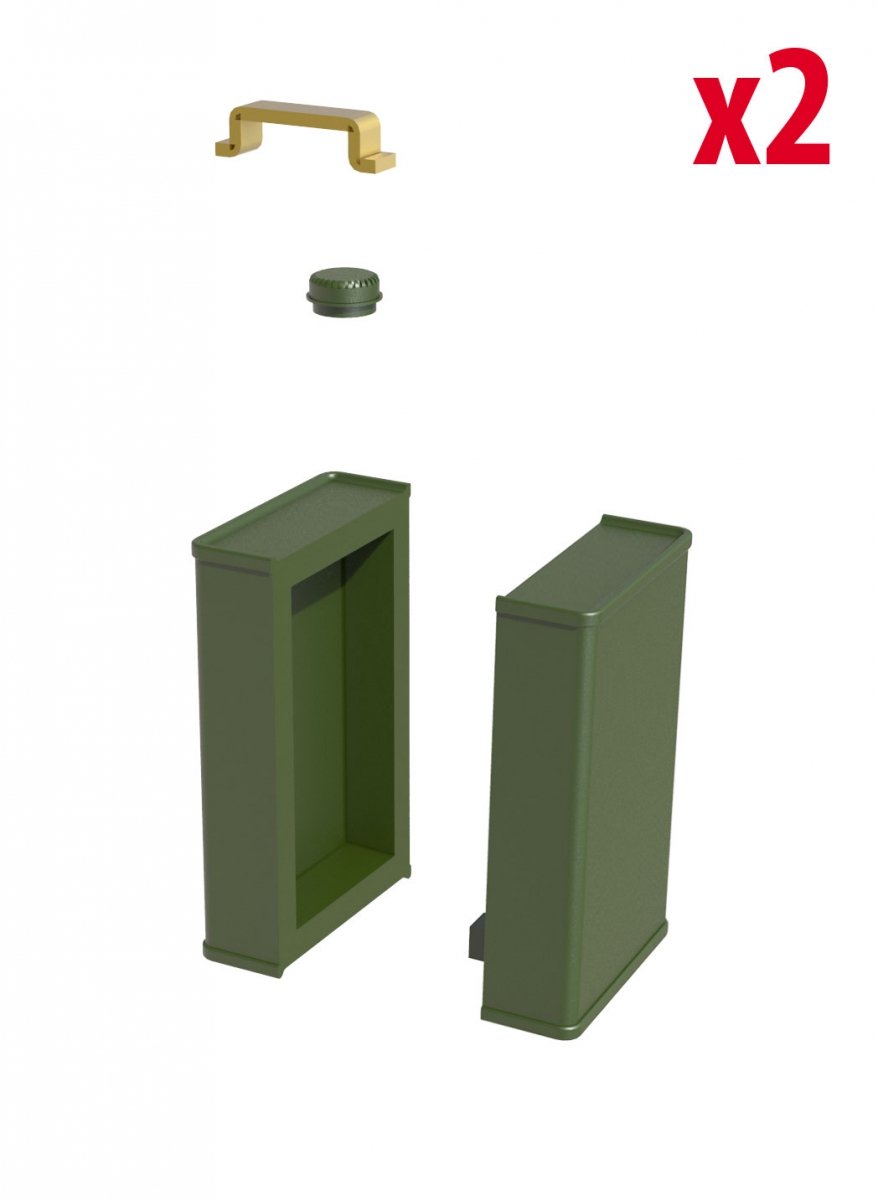 MiniArt 35595 OIL &amp;amp; PETROL CANS 1930-40s 1/35 – immagine 8