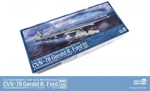 Magic Factory 6401 USS Gerald R. Ford (CVN-78) - Porte-avions de classe Gerald R. Ford de l&amp;#39;US Navy, échelle 1/700