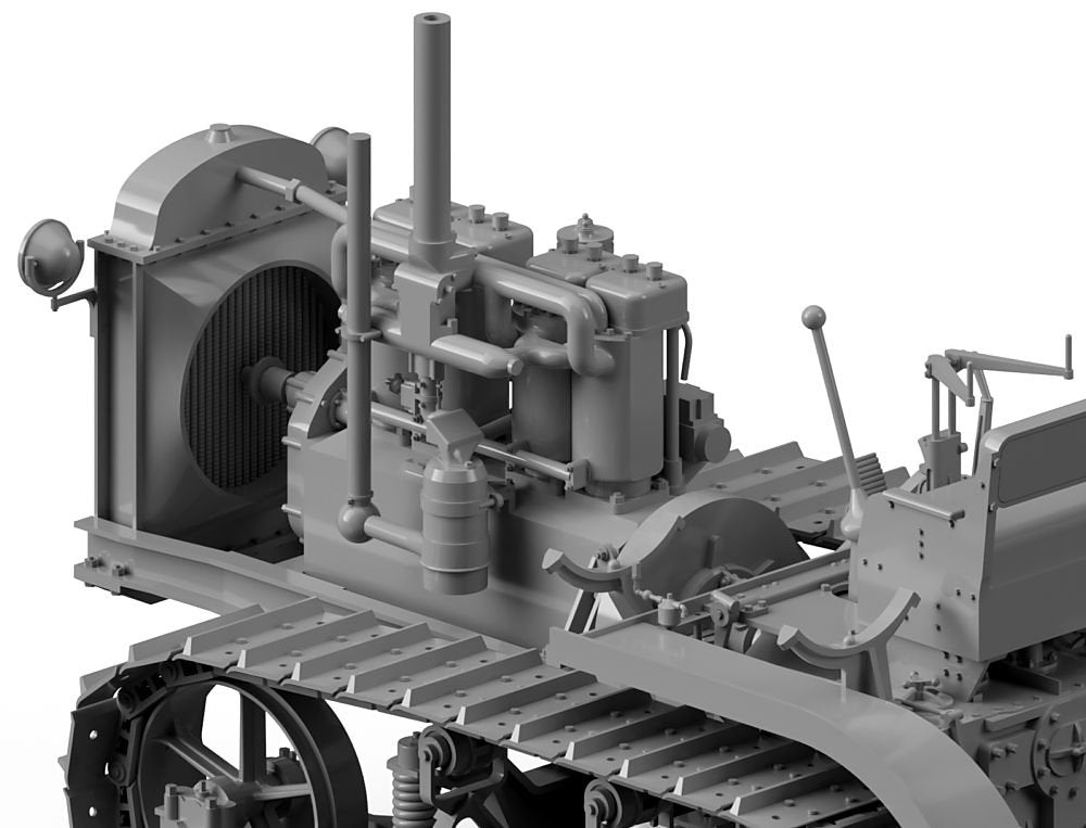 Thunder Model 35400 Russian ChTZ S60 Stalinetz 1/35 – zdjęcie 15