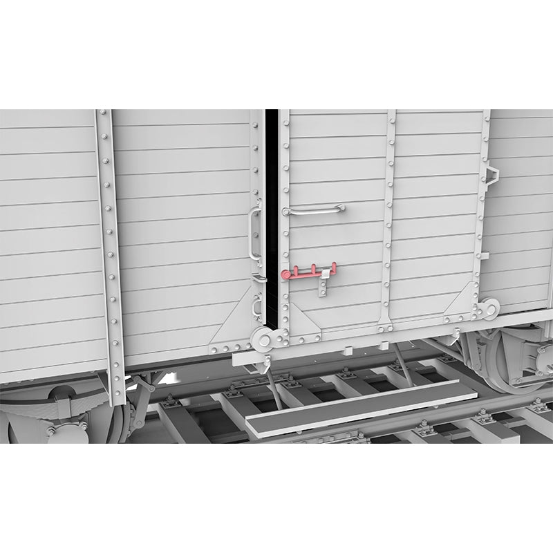 AK Interactive AK35502 GERMAN RAILWAY COVERED G10 WAGON GEDECKTER GÜTERWAGEN G10 1/35 – zdjęcie 11