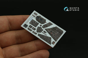 Quinta Studio QD48295 Mi-35M 3D-Printed &amp;amp; coloured Interior on decal paper (Zvezda) 1/48 – immagine 9