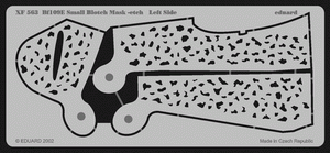 Eduard XF563 Bf 109E Small Blotch mask-etch 1/48 – immagine 2