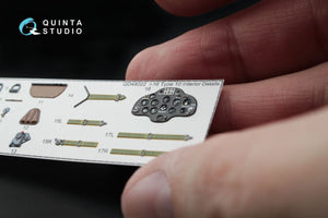Quinta Studio QD48022 I-16 type 10 3D-Printed &amp;amp; coloured Interior on decal paper (for all kits) 1/48 – imagen 5