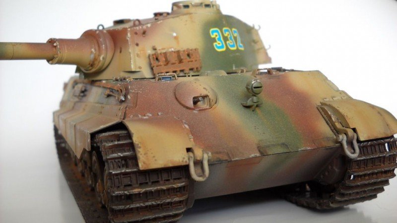 Dragon 6254 Sd.Kfz. 182 King Tiger Henschel Turret 1/35 – imagen 9