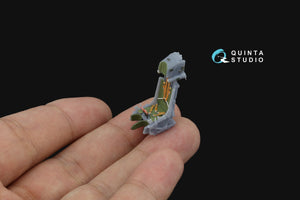Quinta Studio QR+48069 K-36L (late) ejection seat (for Su-25/Su-25SM aircraft since 2008) (All kits) 1/48 – Bild 7