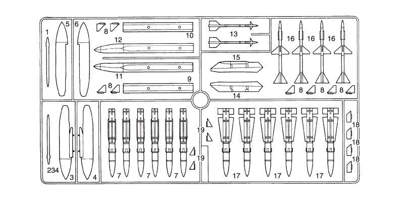 Academy 12206 F-14A Bombcat 1/48 – immagine 16