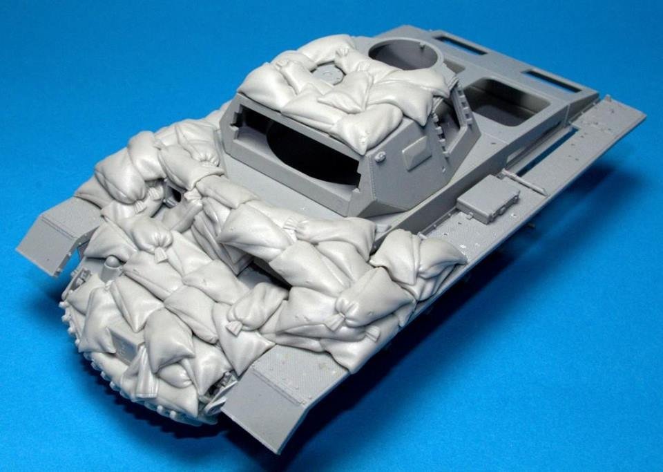 Panzer Art RE35-284 Blindage sable « lourd » pour PzIII (Afrique du Nord) 1/35 – image 4