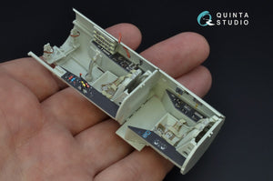 Quinta Studio QD32074 Me 262B1a/U-1 3D-Printed &amp;amp; coloured Interior on decal paper (Revell) 1/32 – Bild 5